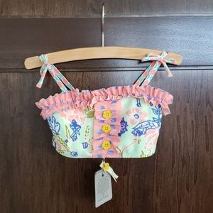 Matilda Jane Cannonball Swim Top sz 4 NWT